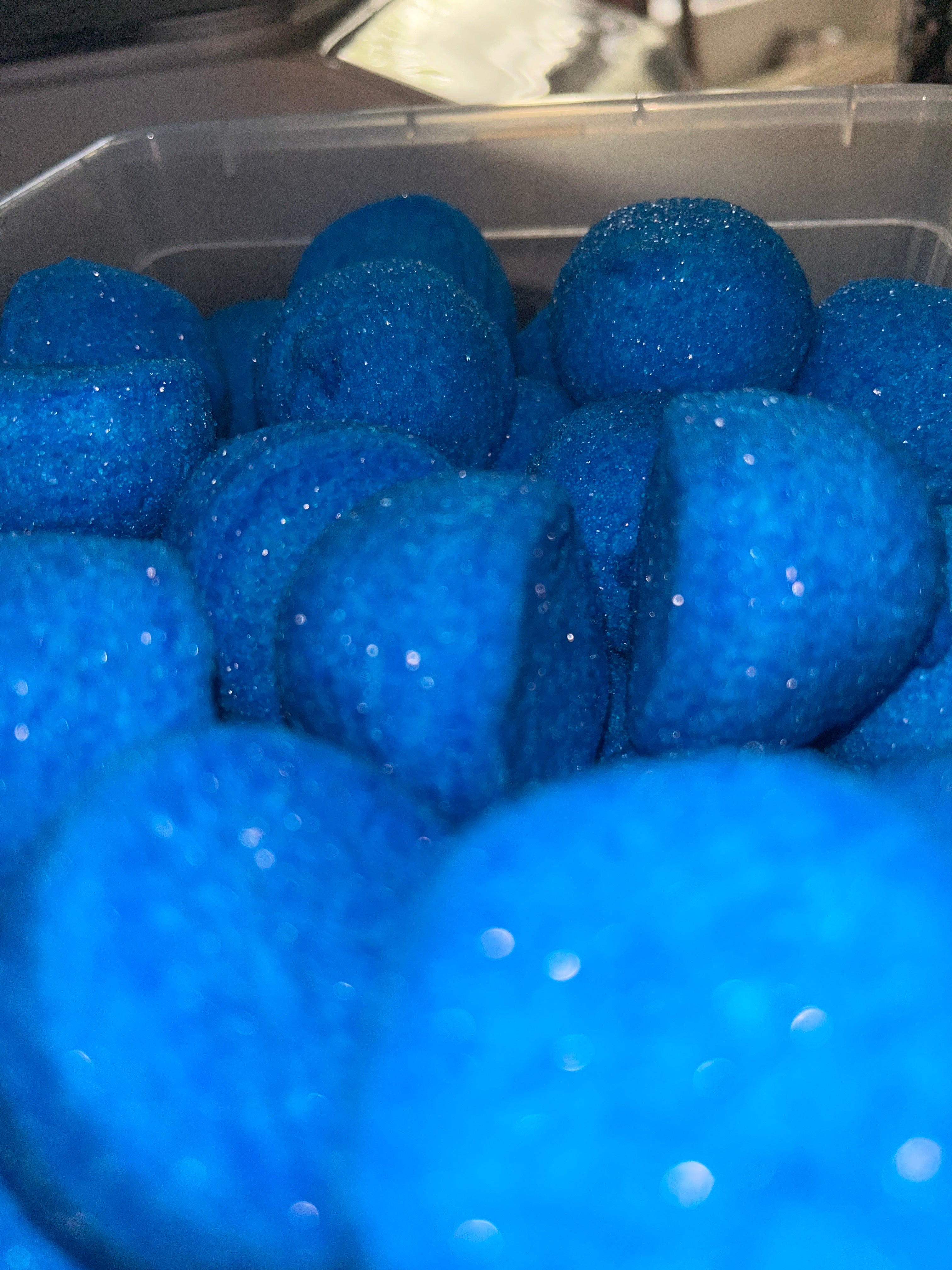 Balle de golf bleu foncé (100g)