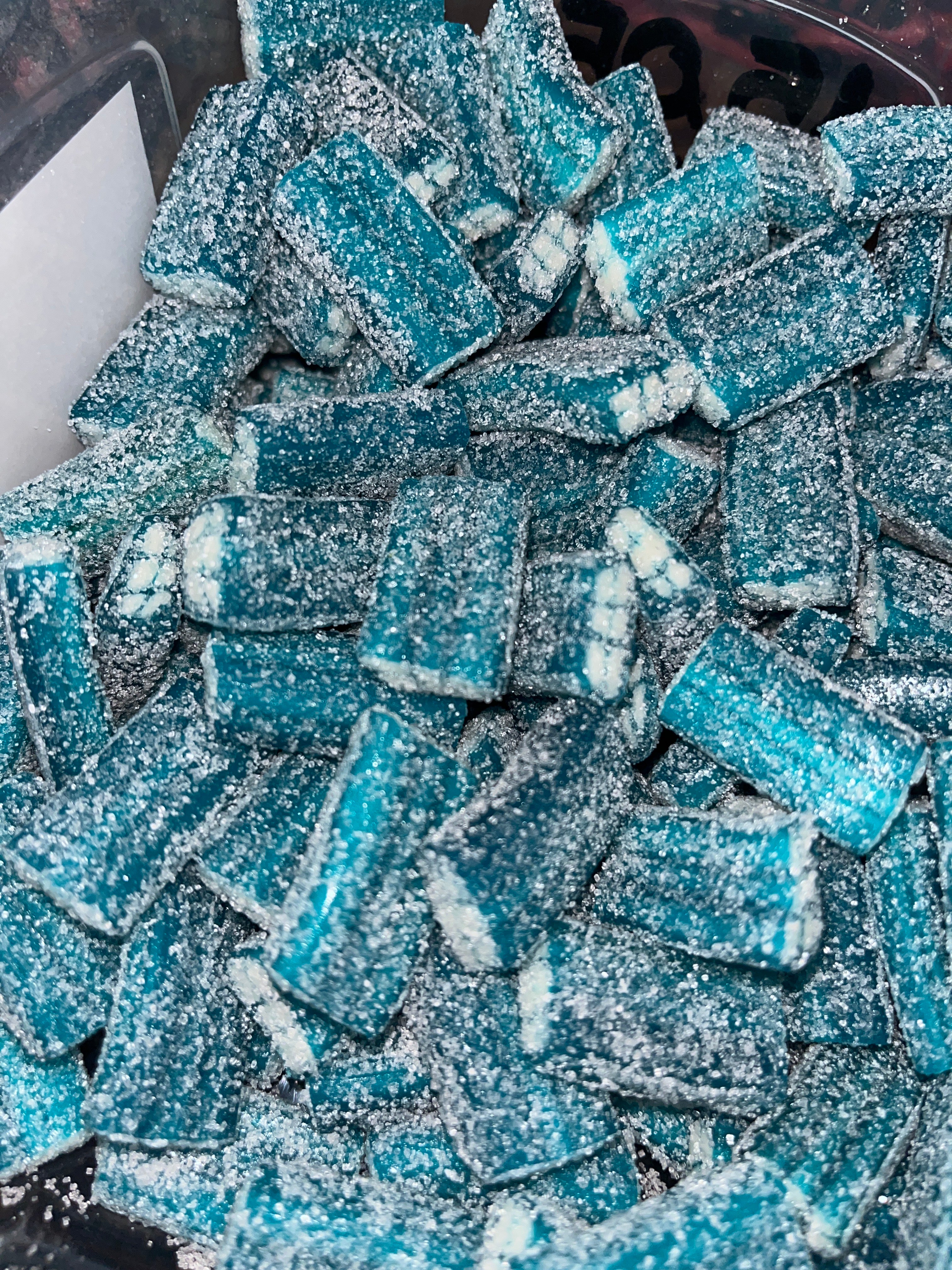 Brique framboise sucrée  (100g)