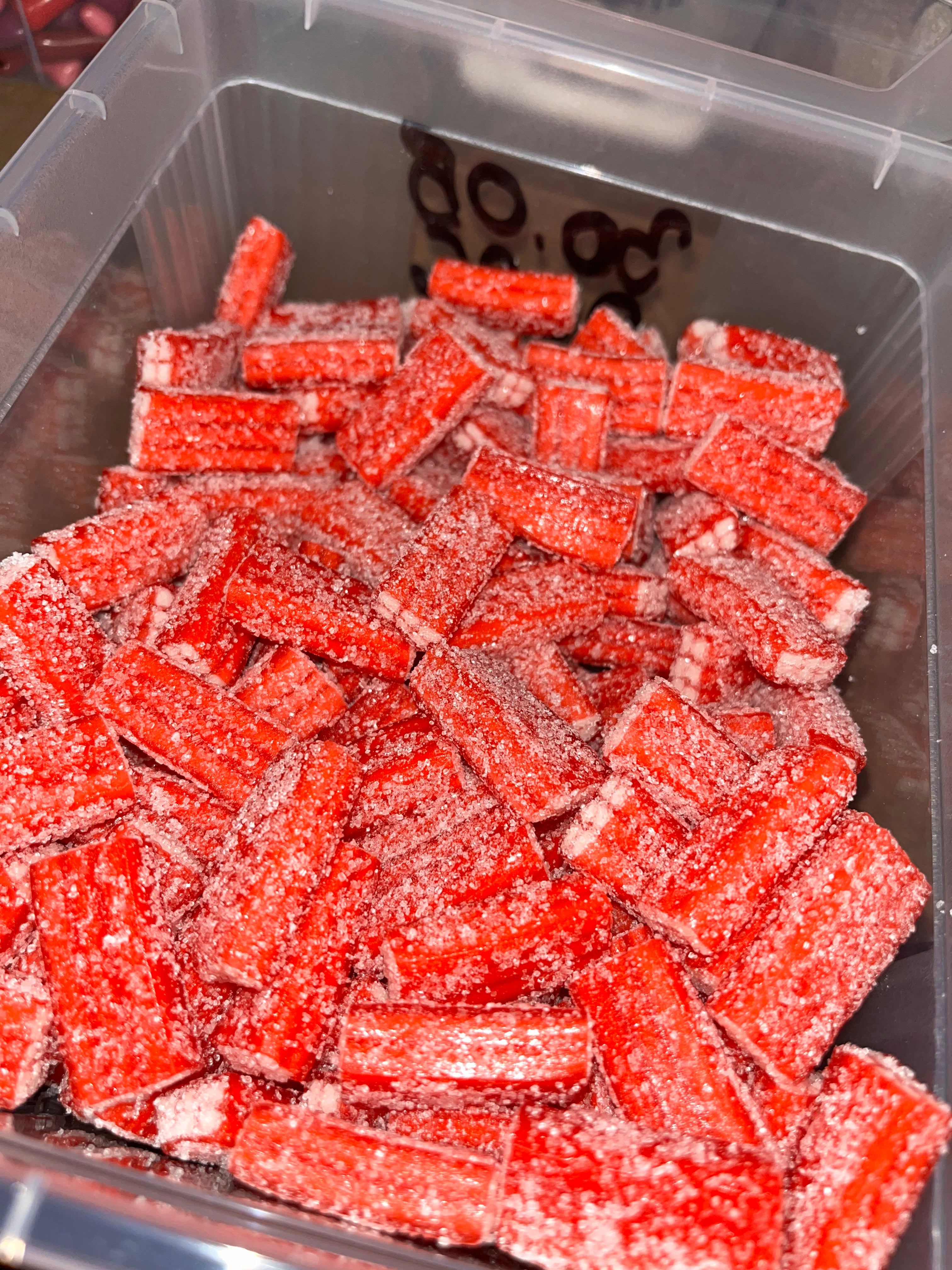 Brique citrique fraise (100g)